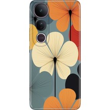 Vivo V50 Lite Kılıf Desenli Baskılı Tpu Rubber Kapak Vegas Garden