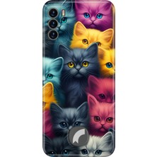 Senada Reeder S19 Max Pro S Kılıf Desenli Baskılı Tpu Rubber Kapak Kedi Ordusu