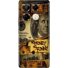 Infinix Note 40 Pro 5g Kılıf Desenli Baskılı Tpu Rubber Kapak Money