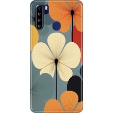 Reeder P13 Blue Max 6.49" Kılıf Desenli Baskılı Tpu Rubber Kapak Vegas Garden