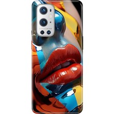 Oneplus 9 Pro Kılıf Desenli Baskılı Tpu Rubber Kapak Makyaj