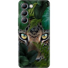 Senada Vivo V30 Lite Kılıf Desenli Baskılı Tpu Rubber Kapak Botanik Leo