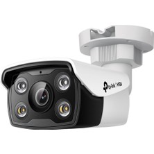 Tp-Link Vıgı C340 (2,8mm) 4mp Full-Color Bullet Ip Kamera / H.265+, Poe/dc, IP67, Dahili Mikrofon ve Hoparlör, Sd, LED