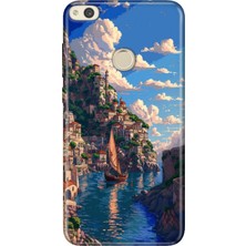 Senada Huawei P9 Lite 2017 Kılıf Desenli Baskılı Tpu Rubber Kapak Amalfi