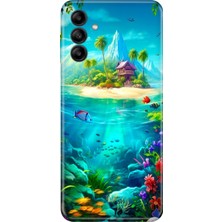 Senada Samsung Galaxy A05S Kılıf Desenli Baskılı Tpu Rubber Kapak Island