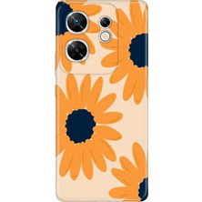 Senada Infinix Zero 30 4g Kılıf Desenli Baskılı Tpu Rubber Kapak Flower Draw