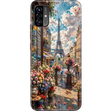 Senada Reeder P13 Blue Max Pro Lite 2022 Kılıf Desenli Baskılı Tpu Rubber Kapak Baharda Paris