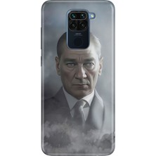 Senada Xiaomi Redmi Note 9 Kılıf Desenli Baskılı Tpu Rubber Kapak Atatürk 1938