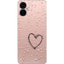 Senada Tecno Camon 19 Neo Kılıf Desenli Baskılı Tpu Rubber Kapak Kalbim