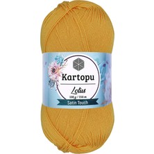 Marsilyan 1 Adet Lotus Bikini Büstiyer Bluz Örgü Ipi  K318 Koyu Sarı