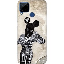 Senada Realme C21Y - C25Y Kılıf Desenli Baskılı Tpu Rubber Kapak Artful Minnie