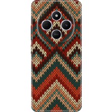 Xiaomi Redmi A4 5g Kılıf Desenli Baskılı Tpu Rubber Kapak Zikzak