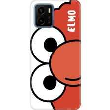 Senada Vivo Y15S Kılıf Desenli Baskılı Tpu Rubber Kapak Elmo