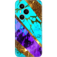 Honor 400 Pro Kılıf Desenli Baskılı Tpu Rubber Kapak Nezih Mermer