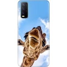 Vivo Y11S Y20 Y20S Kılıf Desenli Baskılı Tpu Rubber Kapak Öpücük
