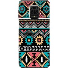 Senada Xiaomi Redmi Note 9 Pro Kılıf Desenli Baskılı Tpu Rubber Kapak Etnik