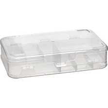 Storemax Şeffaf Plastik Bölmeli Çift Taraflı Hobi Dikiş Iğne Kutusu Düzenleyici Balıkçı Malzeme Saklama Organizer (1)
