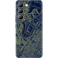 Senada Vivo V30 Lite Kılıf Desenli Baskılı Tpu Rubber Kapak Kadıköy Stadyum