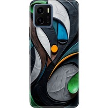 Senada Vivo Y15S Kılıf Desenli Baskılı Tpu Rubber Kapak Fortuna