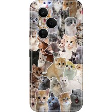 Senada Honor 400 Pro Kılıf Desenli Baskılı Tpu Rubber Kapak Cats World