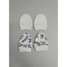 Messido %100 Pamuklu 2'li Eldiven Seti - Beyaz / Araçlar