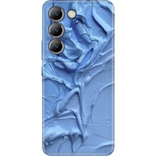 Vivo V30 Lite Kılıf Desenli Baskılı Tpu Rubber Kapak Sanatsal