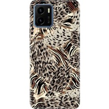 Vivo Y15S Kılıf Desenli Baskılı Tpu Rubber Kapak Lionprint