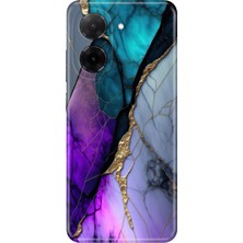Senada Xiaomi Redmi A5 Kılıf Desenli Baskılı Tpu Rubber Kapak Altın Tozu