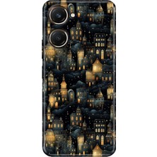 Vivo Y18 Kılıf Desenli Baskılı Tpu Rubber Kapak Viyana