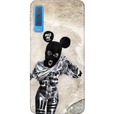 Senada Samsung Galaxy A7 2018 Kılıf Desenli Baskılı Tpu Rubber Kapak Artful Minnie
