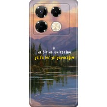 Senada Infinix Note 40 Pro 5g Kılıf Desenli Baskılı Tpu Rubber Kapak Bir Yol