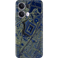 Senada Oppo Reno 13 Pro Kılıf Desenli Baskılı Tpu Rubber Kapak Kadıköy Stadyum