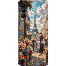 Senada Samsung Galaxy A17 Kılıf Desenli Baskılı Tpu Rubber Kapak Baharda Paris
