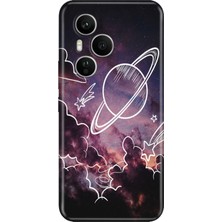 Senada Honor 400 Pro Kılıf Desenli Baskılı Tpu Rubber Kapak Gezegenler