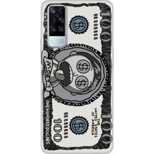 Adasena Vivo Y51 Kılıf Desenli Baskılı Tpu Rubber Kapak 100 Usd