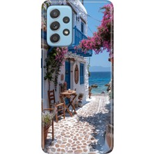 Senada Samsung Galaxy A52 Kılıf Desenli Baskılı Tpu Rubber Kapak Bodrumda Aşk