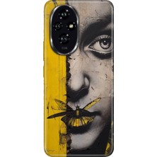 Senada Honor 200 Pro Kılıf Desenli Baskılı Tpu Rubber Kapak Kelebek