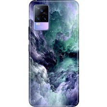 Vivo V21E Kılıf Desenli Baskılı Tpu Rubber Kapak Sonsuzluk