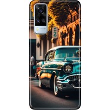 Senada Vivo Y51 Kılıf Desenli Baskılı Tpu Rubber Kapak Classic