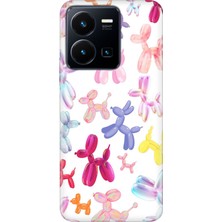 Senada Vivo Y22S Y35 Kılıf Desenli Baskılı Tpu Rubber Kapak Balloonssss