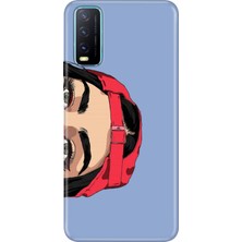 Senada Vivo Y11S Y20 Y20S Kılıf Desenli Baskılı Tpu Rubber Kapak Girl