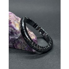 Gemsartdeco Erkek Bileklik Hematit Doğaltaş