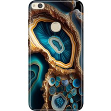 Senada Huawei P9 Lite 2017 Kılıf Desenli Baskılı Tpu Rubber Kapak Arew Mermer
