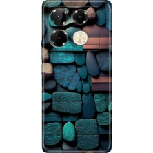 Senada Infinix Note 40 Pro 5g Kılıf Desenli Baskılı Tpu Rubber Kapak Dekor Taşlar