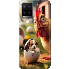 Senada Vivo Y32 Y33S Kılıf Desenli Baskılı Tpu Rubber Kapak Gariplik Var