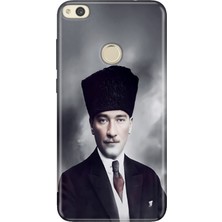 Senada Huawei P9 Lite 2017 Kılıf Desenli Baskılı Tpu Rubber Kapak Atatürk