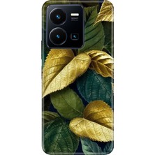 Vivo Y22S Y35 Kılıf Desenli Baskılı Tpu Rubber Kapak Orman Kokusu