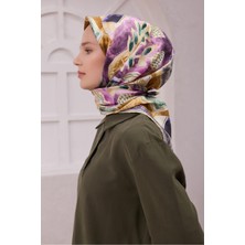 Belli % 100 Twill Ipek Eşarp 4216D 80