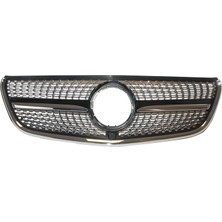 Wender Mercedes Panjur V-Class 447 Krom/siyah, Kam-Lı -Diamond- 2015-20