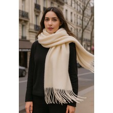 Remsa Buklet Atkı Şal 45X200 Cm 1285 Bej